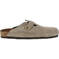 thumbnail image 2 of Women's White Mountain Bari Buckle Clog Taupe Suede 5.5 M, 2 of 6