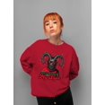 thumbnail image 2 of Don't Kramp My Style Sweater Dark Humor Christmas Tee Women's Sweatshirt, 2 of 4