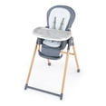 thumbnail image 1 of Silla alta de lujo 7en1 Proper Positioner de Ingenuity 16869 gris 9999-SIN TAMAÑO, 1 of 8