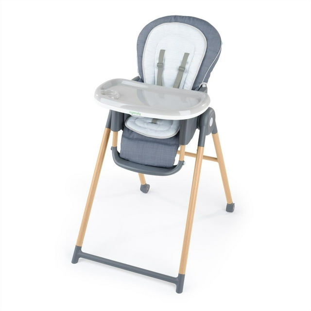 Silla alta de lujo 7en1 Proper Positioner de Ingenuity 16869 gris 9999-SIN TAMAÑO