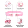 thumbnail image 5 of AWAYTR 3 Pcs Children Magnetic Buckle Elastic Belts Easy Wear Adjustable Stretch Belt for Toddler Boys Girls Pants, 5 of 7