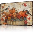 thumbnail image 1 of Retro Sign Pumpkin Thanksgiving Day Metal Tin Sign Funny Wall Decor for Garage Yard Garden Home Bedroom Cafe 12×8 Inch, 1 of 5