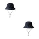thumbnail image 3 of Qarigey Sombrero de pescador, gorra de pescador, protección para la cabeza de verano, equipo de pesca multiusos amplio, dulce regalo, Type2 NO2, 3 of 6