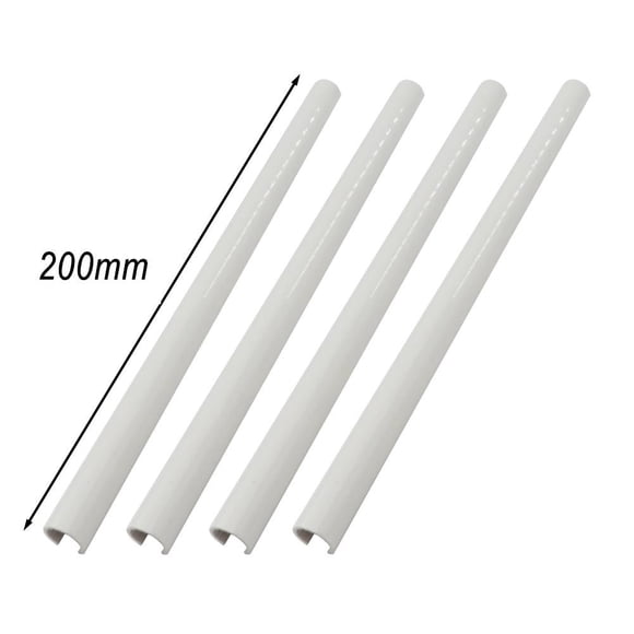 MYG Conveniently Installable Radiator Pipe Covers Complete Set of 4 Pieces