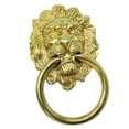 thumbnail image 2 of Perilla de La Del Tirón Del Cajón Del Tocador Del pequeña sala s de La Cabeza Del León Ale _ Colco Anillo de tracción del gabinete, 2 of 7