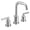 Chrome, variant on Moen Gibson Two-Handle High Arc Widespread Modern Bathroom Sink Faucet for 3-Hole Setups with Valve Included, Matte Black