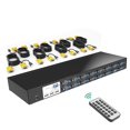 thumbnail image 1 of Conmutador KVM de 16 puertos MT-VIKI 1601UK-CH VGA IR remoto para montaje en rack, 1 of 9