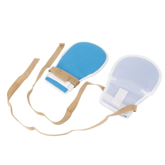 Control Mitts, Self Injury Prevention Breathable Multipurpose Dementia Restraint Gloves For Elderly