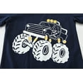 thumbnail image 5 of Little Hand Little Boys Garbage Truck Cotton Short Pajamas Summer Clothes Children Toddler Pjs 2 Piece Size 2T, 5 of 7