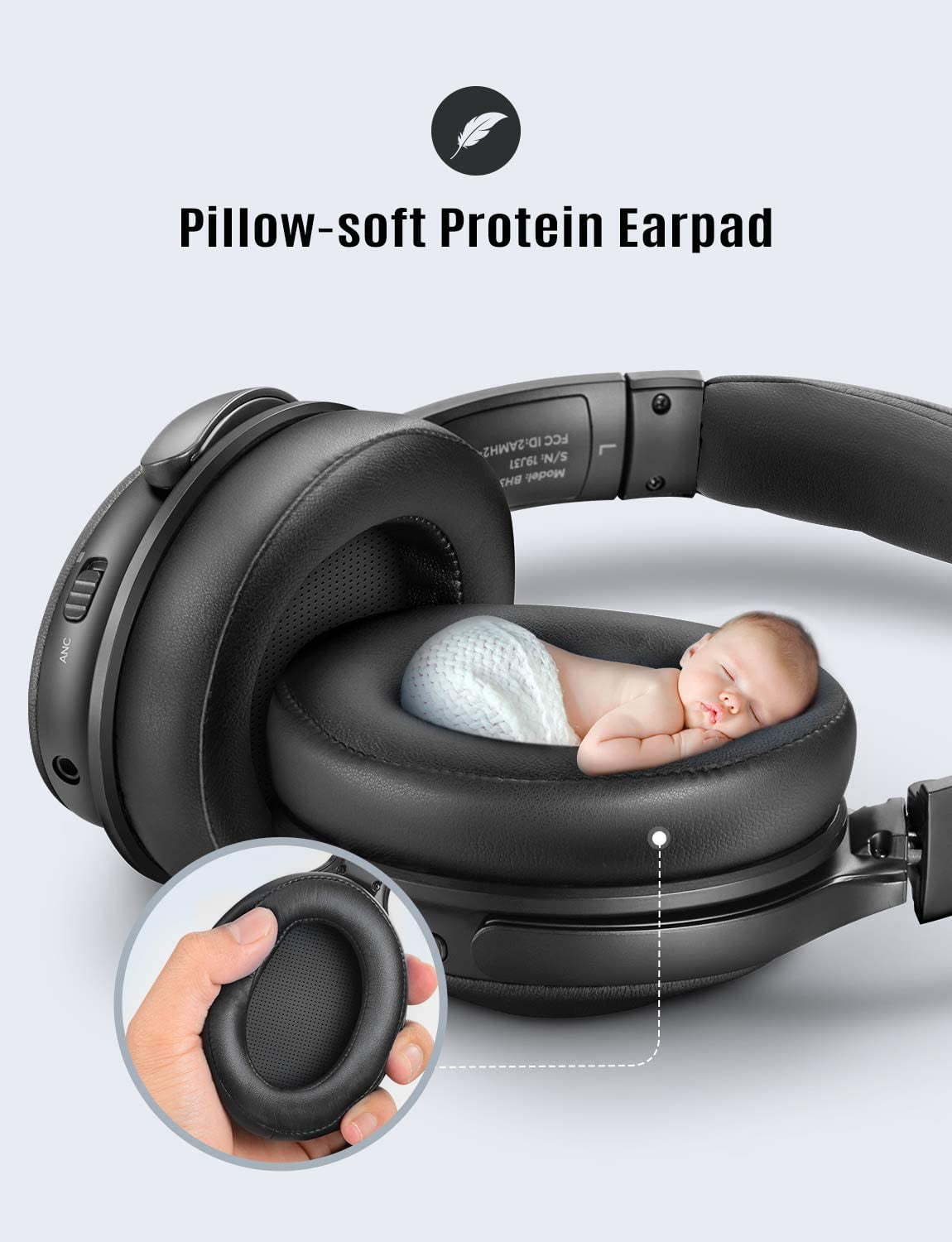 mpow h17 wireless active noise cancellation headphones