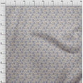 thumbnail image 4 of oneOone Velvet Light Beige Fabric Leaves Craft Projects Decor Fabric Printed By The Yard 58 Inch Wide, 4 of 4