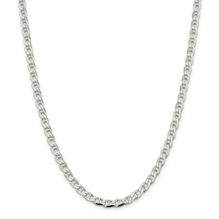 アクセサリー SILVER925 ANCHOR CHAIN NECKLACE 925 Sterling Silver Anchor Chain, Silver Anchor Necklace