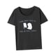 thumbnail image 3 of Camiseta estampada para mujer, cuello redondo, suave y cómoda, de manga corta, para pesca, calle, hogar y viajes, para verano y primavera. M, 3 of 9