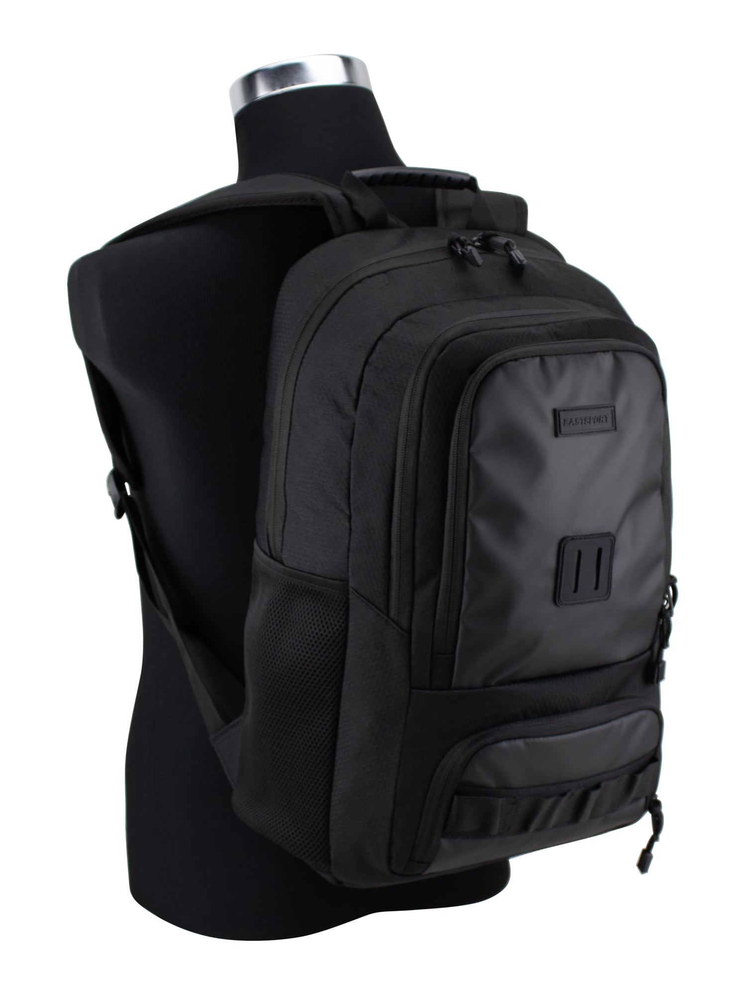 Eastsport Unisex 19" Utility Dome Backpack, Black Diamond Ripstop