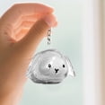 thumbnail image 2 of Hearth & Gear Unique Keepsake Cat Hair Key Chain Handmade Memorial Pet Accessory For Pet Lovers With Elegant Design And Portable Size, 2 of 3
