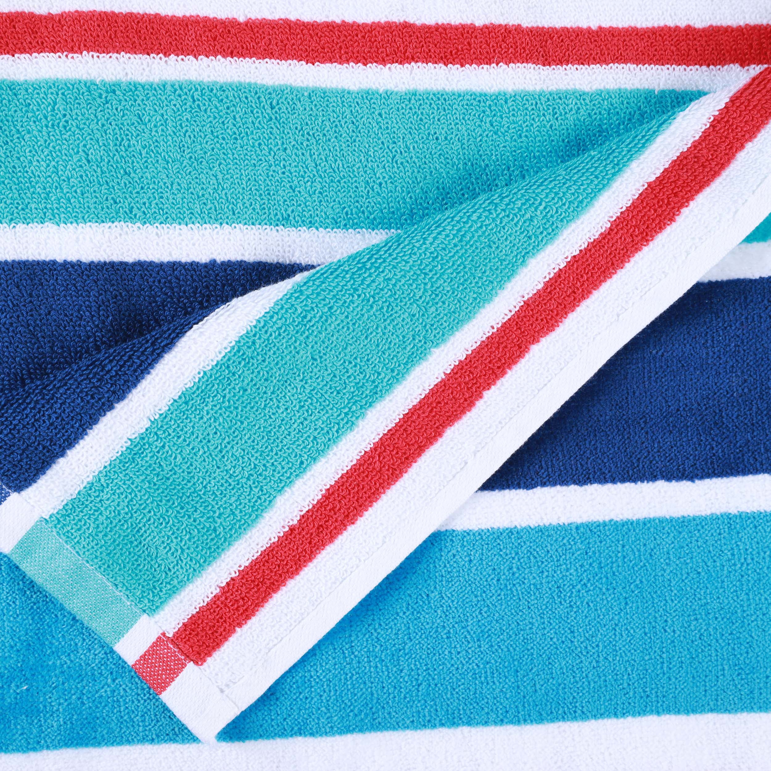 Impressions Ludwig Striped Cotton Oversized Beach Towel