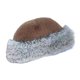 thumbnail image 3 of Sombrero de invierno tipo pescador de piel sintética, ideal para viajes, actividades al libre, motociclismo y senderismo., 3 of 8