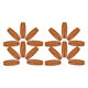 thumbnail image 2 of 1000 mini moldes marrones para hornear, moldes para cupcakes y muffins para bodas, cumpleaños, Navidad, baby showers y fiestas., 2 of 6