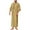z1-Khaki, variant on Dovford Mens Embroided V Neck Muslim Thobe Kaftan Robe Islamic Long Gown Long Shirts Middle East Saudi Arabia Robe Ramadan Eid Thobe