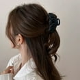 thumbnail image 2 of Large Hair Clip for Women - Durable Plastic Hair Claw with Strong Grip, Sweet & Attractive Design for Parties, Proms, Festivals, Cosplay - 10.5cm Hair Accessory for All Hair Types, 2 of 5