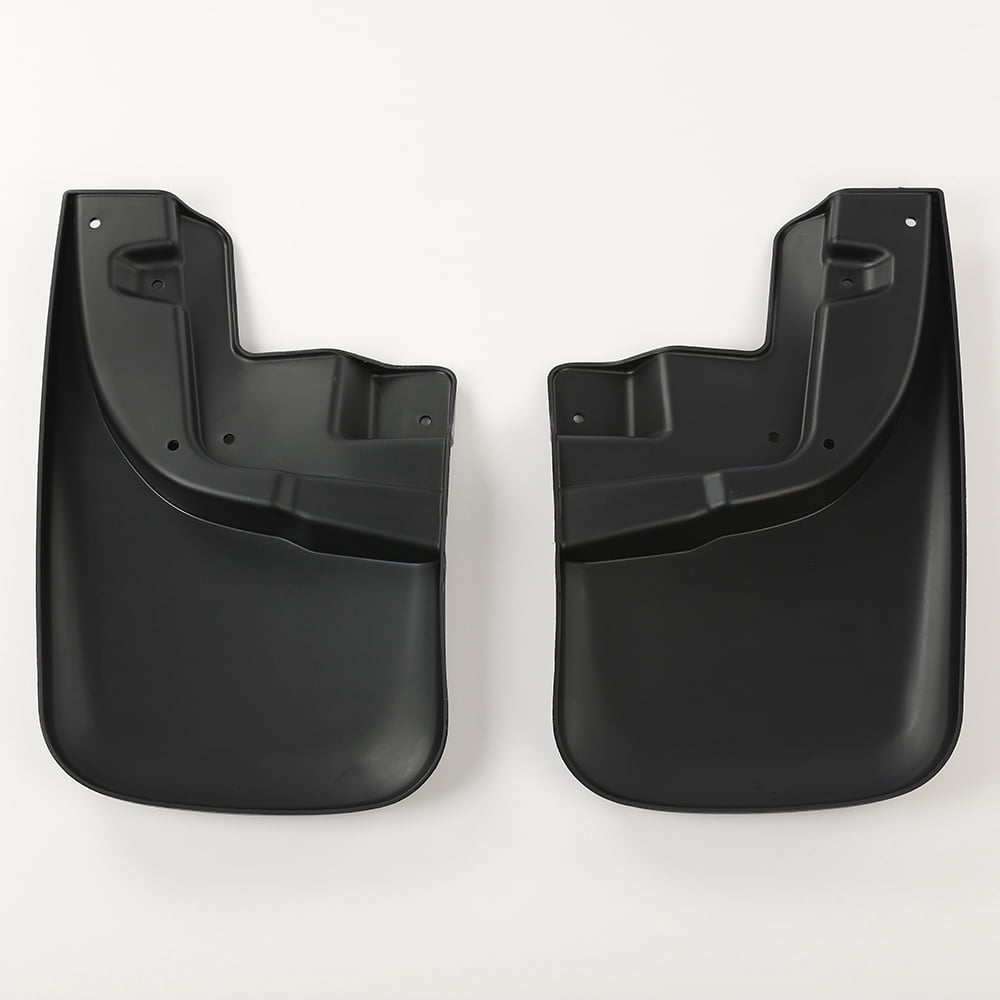CROSSDESIGN 2PCS Front Molded Mud Flaps Splash Guards Mudguard Fit for 2005-2015 Toyota Tacoma