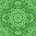 thumbnail image 1 of Ahgly Company Machine Washable Indoor Square Transitional Green Area Rugs, 4' Square, 1 of 7