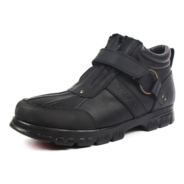 Botines Hombre Caballero Piel Negro Cómodos Protección negro 29 Incógnita 035C34