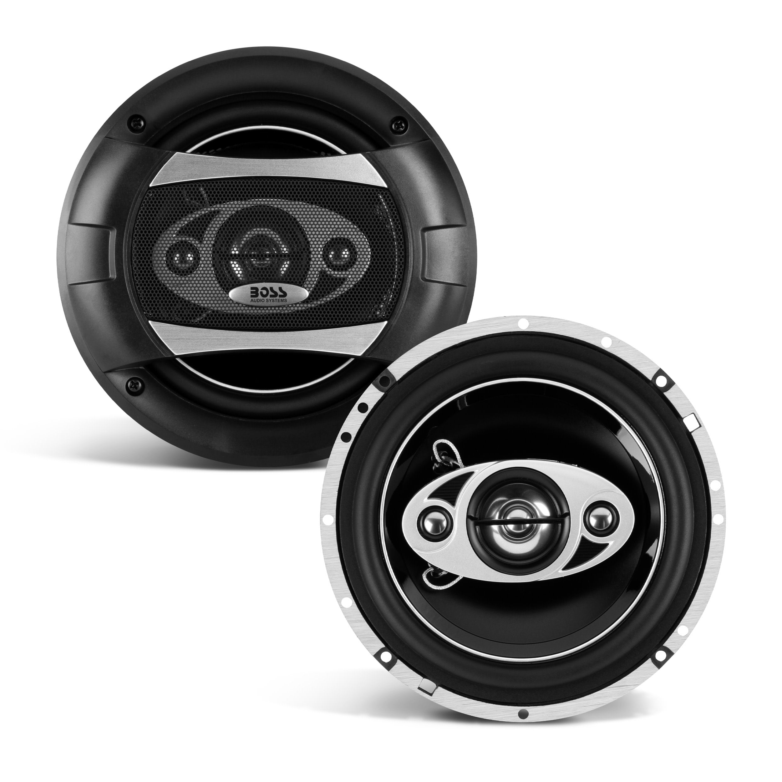 Full Range Audio BOSS Audio Systems CH6530B Chaos Series 6.5 Inch Car Stereo Door Speakers Coaxial Sold in Pairs Tweeters 3 Way 300 Watts Max 