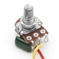 thumbnail image 4 of JIUWU Arnés de cableado para guitarra Strat Precableado 3 potenciómetros de 500 k 1 volumen 2 perillas de control de tono Interruptor de 5 vías, 4 of 5