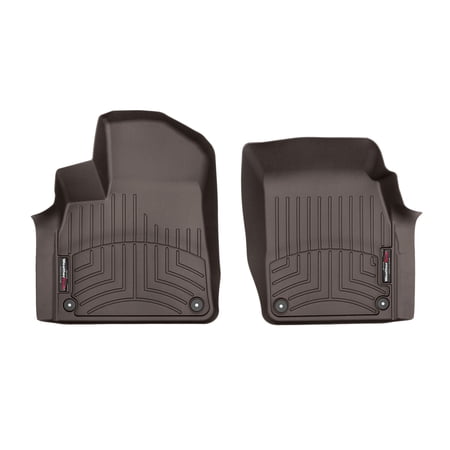WeatherTech Custom Fit FloorLiners compatible with Bentayga, Urus, Bentayga Hybrid - 1st Row (Driver & Passenger), Cocoa