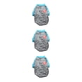 thumbnail image 3 of Methold Ropa Camisa Calentador de invierno Traje Raglan Jersey multicolor Belleza para perro pequeño Chihuahua Cachorro Bulldog gris XS Type1 NO1, 3 of 6