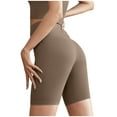 thumbnail image 4 of Yoga Shorts Leggings for Women Stretch Workout Half Pant Summer High Waisted Athletic Shorts, 4 of 6