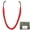 NK_10407_Red, variant on Bocar Long Multi Strand Handmade Beaded Statement Necklace with Gift Box,40 inches, Women (NK-10407-white)