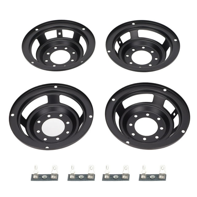 Panier Cadre Subwoofer, 4 Pcs Support de Bassin Subwoofer 4 Pouces Accessoires de Haut-Parleur Qualité Supérieure