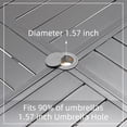 thumbnail image 6 of 8-Person Patio Dining Table for Outdoor Garden Poolside Lawn, 6 of 6