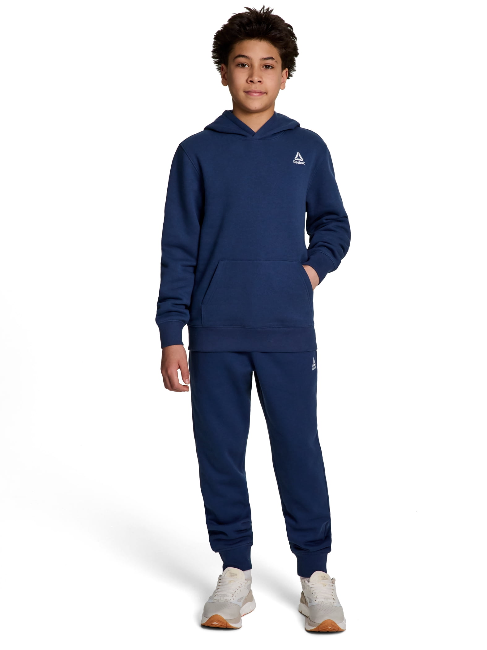 Reebok Boy's Athletic Game Day Fleece Pullover Hoodie, Sizes 4-18