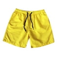 thumbnail image 2 of AherBiu Plus Size Summer Shorts for Men Athletic Running Quick Dry Shorts with Pockets Fashion Drawstring Causal Beach Shorts, 2 of 3