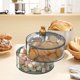 thumbnail image 4 of Isvgxsz Clearance Snack Box Container,Adjustable 2 Layers Food Storage Containers,Reusbable Bento Boxes Portable Snackle Platters for Work,Travel,Picnics, 4 of 6