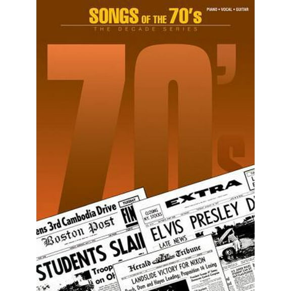 Pre-Owned Songs of the 1970's: The Decade Series (Paperback) 0881889946 9780881889949