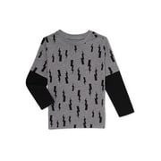 365 Kids From Garanimals Boys Long Sleeve HD Graphic Tee