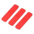 thumbnail image 5 of Baby Teething Toy Freezable Boilable BPA Free Silicone Infant Teether Chewing Toy for Toddler Autism 3pcs Red, 5 of 5