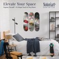 thumbnail image 2 of Good Vibes Skateboard Set Acrylic Wall Art Die-Cut, 3 panel 8" x 32", Urban Modern Street Style Decor, Easy-to-Hang, 2 of 7