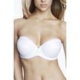 thumbnail image 5 of Dominique Margeau Low Plunge Strapless Bra (32A-40D) #8103 - White - 34B, 5 of 6