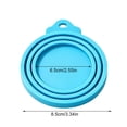 thumbnail image 3 of Pet Food Can Covers, Pet Can Cover, Silicone Universal Can Lids 3-in-1 Airtight Seal for Canned Cat & Dog Food, Food-Grade Freshness Protector, Universal Fit, 3 of 7