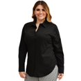 thumbnail image 2 of Blusa camisera entallada Roman Fashion/Tallas Extras, 9512 (Negro) negro 42 Roman Fashion BL-RF-9512-NEGRO-ALL, 2 of 6