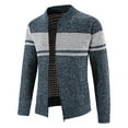thumbnail image 4 of Brilliant Jackets for Men Big and Tall 5Xl Clearance Lightweight and Winter Stand Collar Sweater Casual Fleece Jacket Blue L, 4 of 5