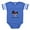 Royal Blue, variant on CafePress - Good Akita - Cute Infant Baby Football Bodysuit