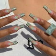 thumbnail image 5 of Tkrady 1 Sheets Chinese Dragon Nail Stickers Dragon Nail Stickers Punk Style Nail Decals Good Gift-A, 5 of 5