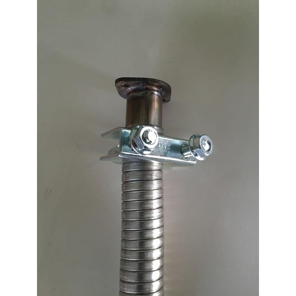 GenExhaust for Champion 3500/3200W & 3100/2800W Inverter Generator 1" Exhaust Galvanized Steel Extension 3 Foot Length