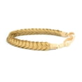 thumbnail image 3 of DIGUAN 2 Strands Synthetic Hair Braided Headband Classic Chunky Plaited Braids Elastic Stretch Hairpiece Women Girl (Honey Blonde), 3 of 4